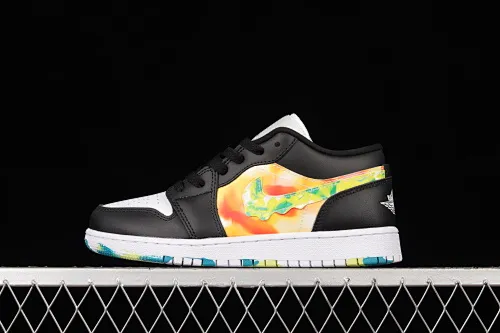 All categories Air Jordan Jordan series basketball shoes Air Jordan 1 Low Z version Air Jordan 1 Low AJ1 Joe 1 black orange green sports culture basketball shoes DJ6252-038